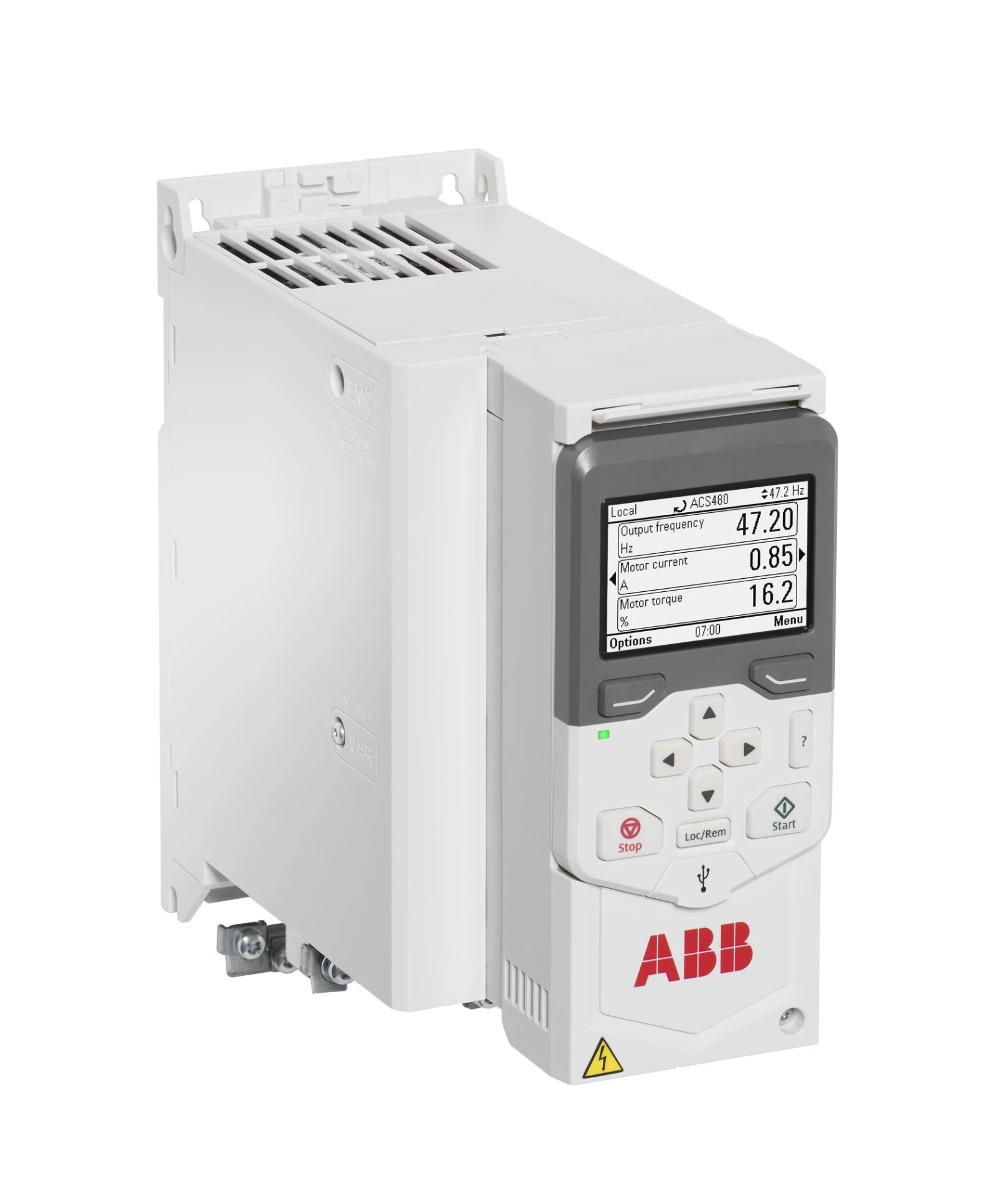 Frekvenční měnič ACS480O – ilustrační obrázek měniče ACS480
