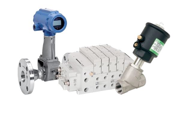 Procesní Automatizace EMERSON – ilustrační obrázek ventilu nebo snímače