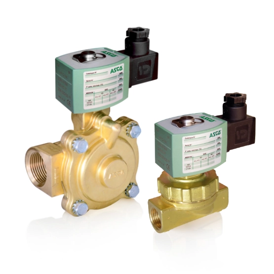 Solenoidové ventily ASCO 220 – ilustrační obrázek ventilu