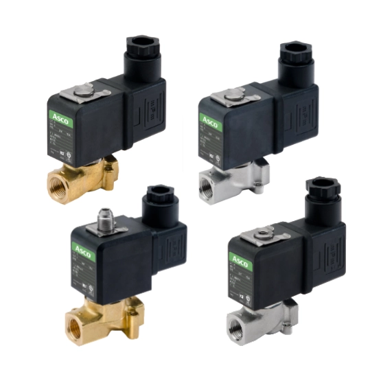 Solenoidové ventily ASCO 256/356 – ilustrační obrázek ventilu
